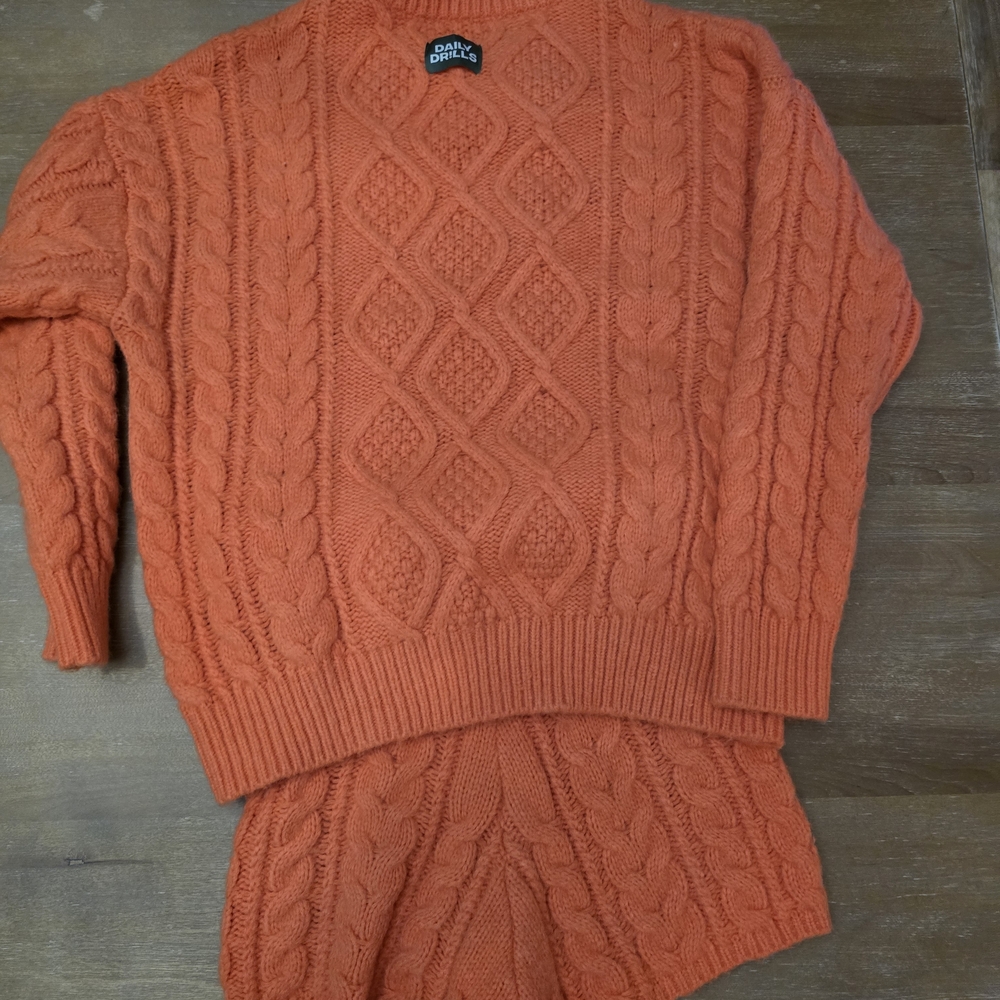Daily Drills Warm Orange Knitwear XS/S
